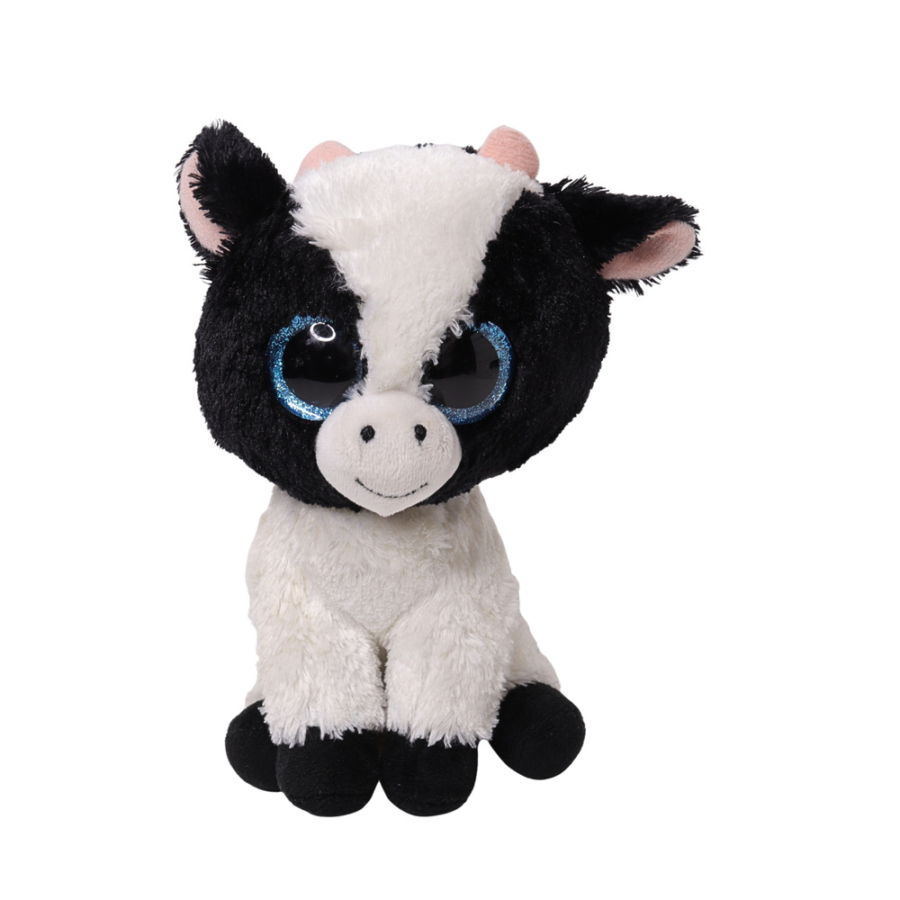 2017 TY Beanie Boos Butter Cow Plush 7" TySilk Bean Filled Stuffed Animal
